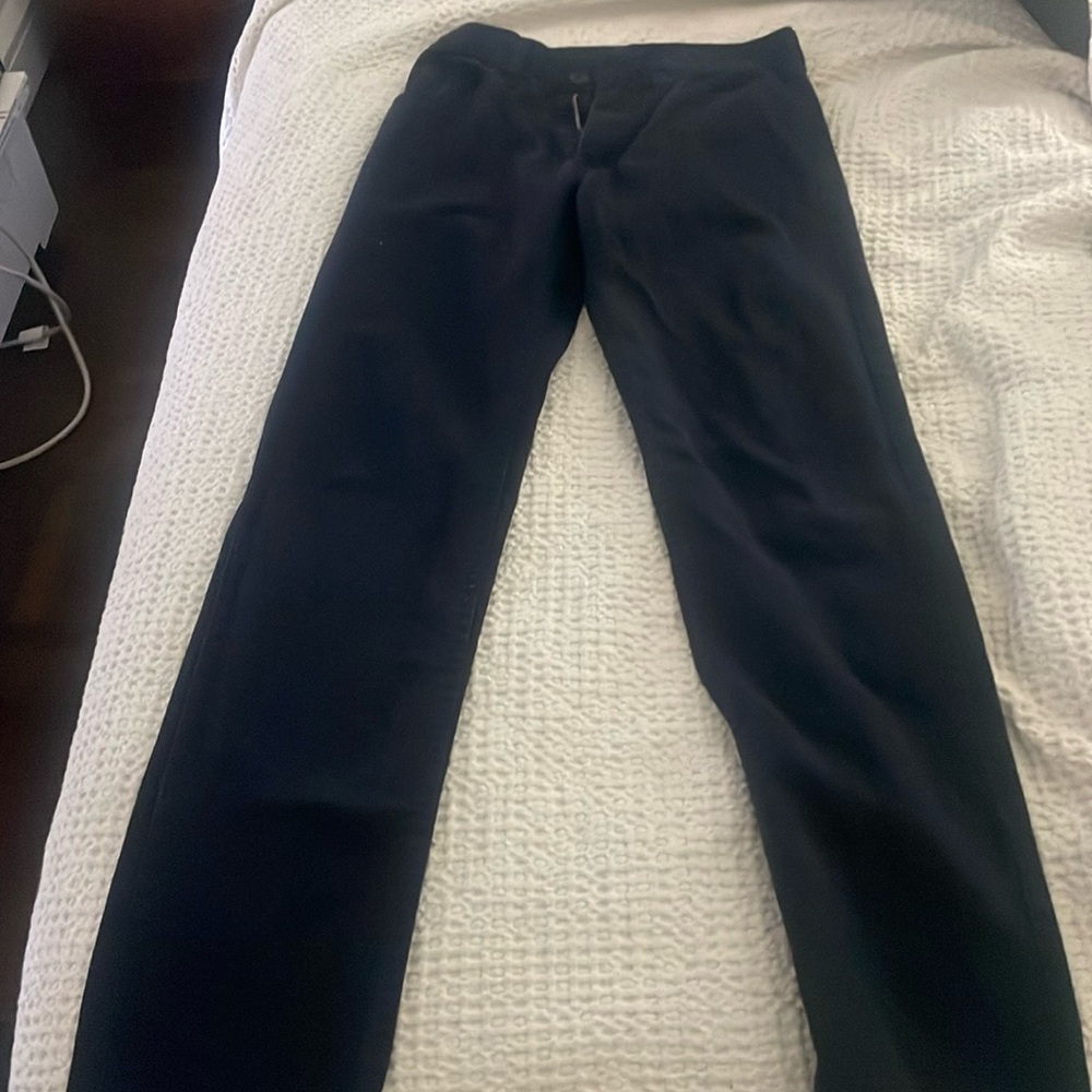Navy blue Brandy Melville, khaki pants